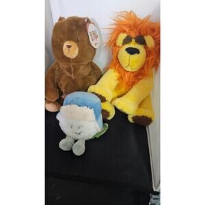 Giggle Scape Lot of 3 Stuffed Animal 555